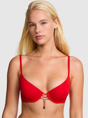 PINK Biustonosz push-up z regulowanym efektem uniesienia Wear Everywhere™