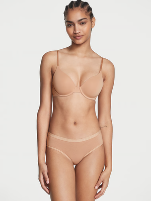 Victoria's Secret Majtki bawełniane Stretch Cotton Hiphugger