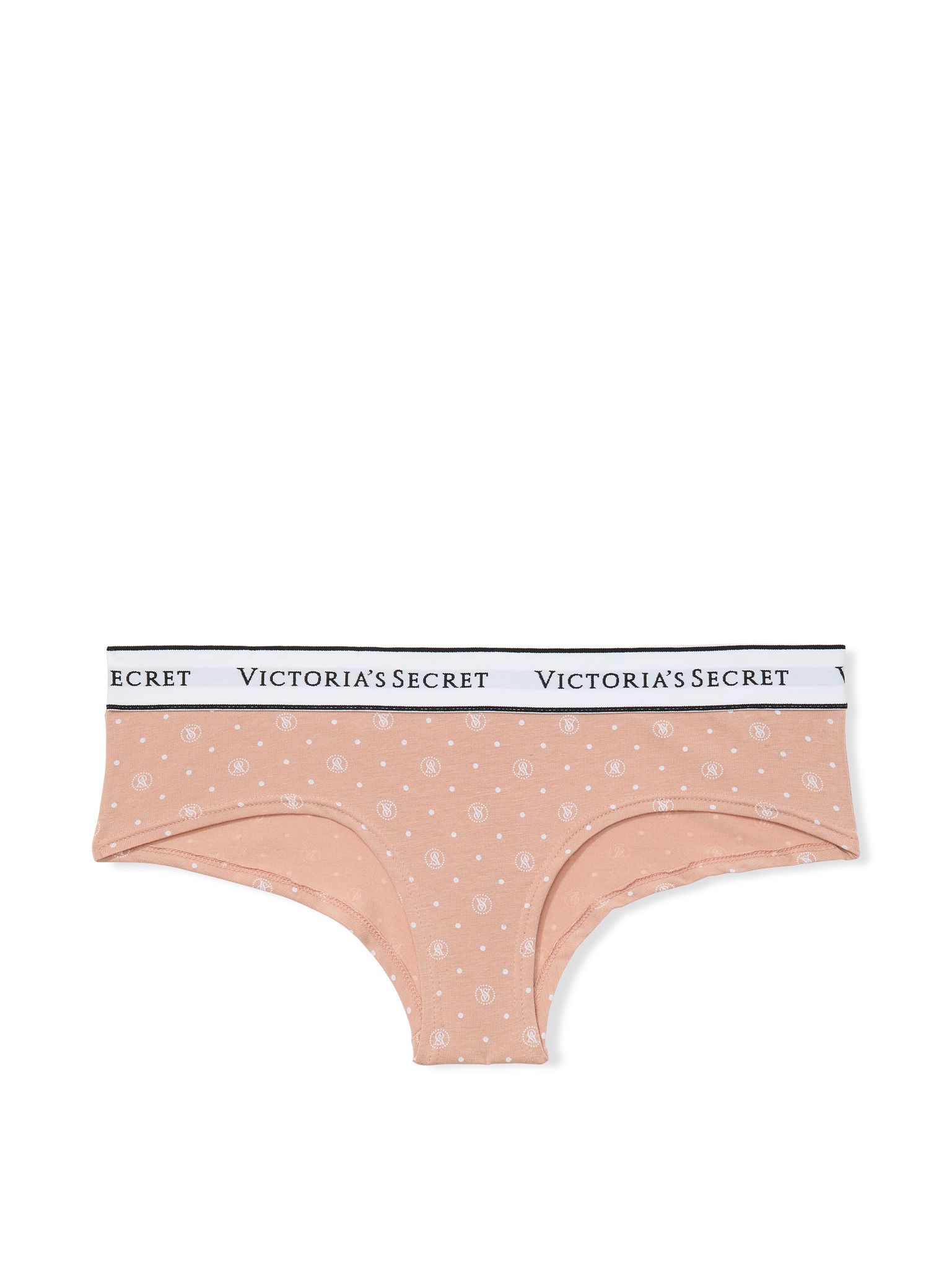 Majtki bawełniane z logo w talii Cheeky. Produkt jest wzorzysty i pochodzi z kolekcji Cotton. 