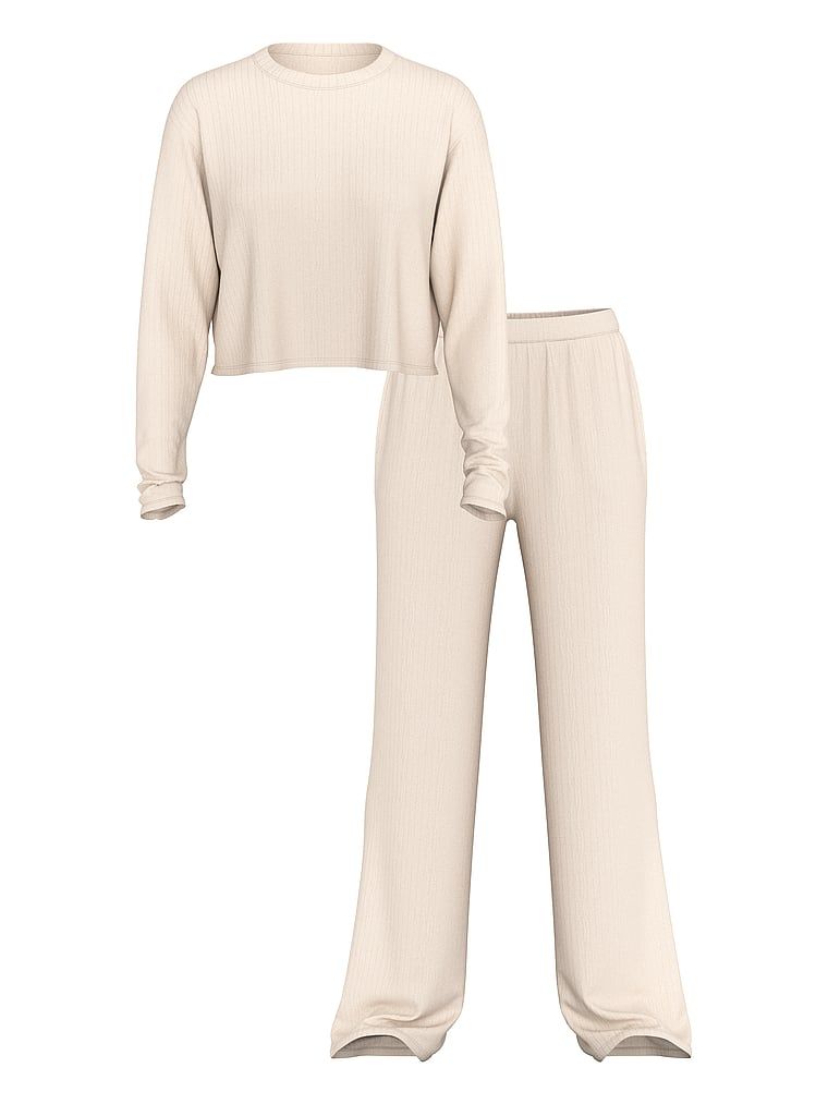 Victoria's Secret Zestaw z modalu - sweter i spodnie Lounge