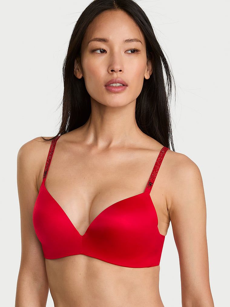 Very Sexy Biustonosz push-up bez fiszbin So Obsessed Shine Strap