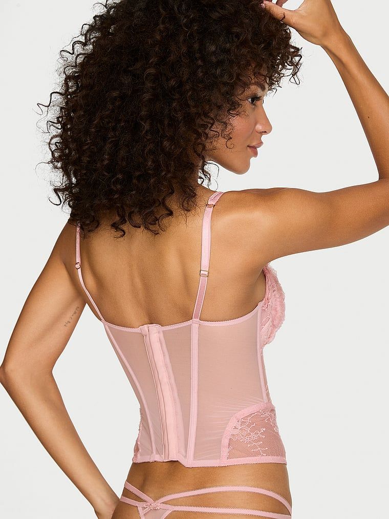Top gorsetowy Wicked Rosette Reverie. Produkt ma kolor wzorzysty i pochodzi z kolekcji Dream Angels. 