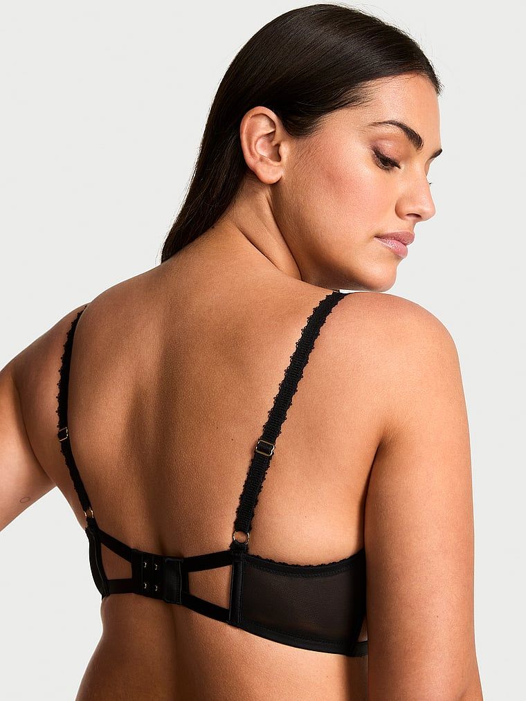 Very Sexy Biustonosz nieusztywniany Dark Blossom Demi