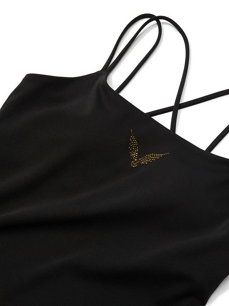 Top na ramiączkach VSX Elevate VSFS 2025. Produkt ma kolor czarny i pochodzi z kolekcji VSX. 