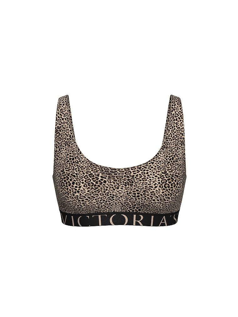 Biustonosz bawełniany braletka Exploded Logo. Produkt jest wzorzysty i pochodzi z kolekcji T-shirt. 