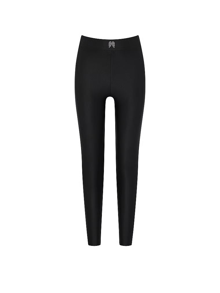 Legginsy z błyszczącego materiału VSX GlossyTech Stirrup. Produkt ma kolor czarny i pochodzi z kolekcji VSX. 
