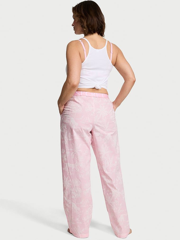 Spodnie od piżamy bawełniane Mix & Match Heritage. Produkt jest wzorzysty i pochodzi z kolekcji Victoria's Secret. 