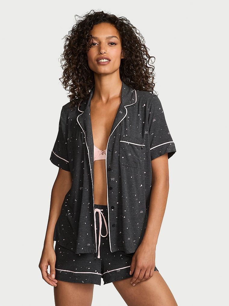 Victoria's Secret Piżama z modalu z szortami