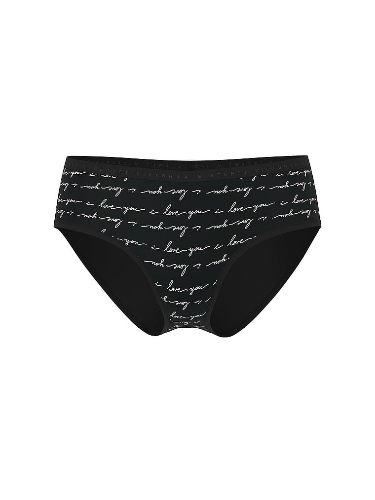 Majtki bawełniane Hiphugger. Produkt jest wzorzysty i pochodzi z kolekcji Victoria's Secret. 