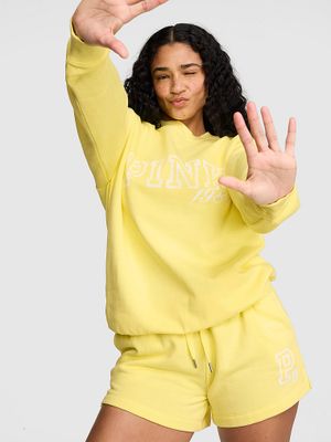 Bluza oversize z okrągłym dekoltem Campus Fleece