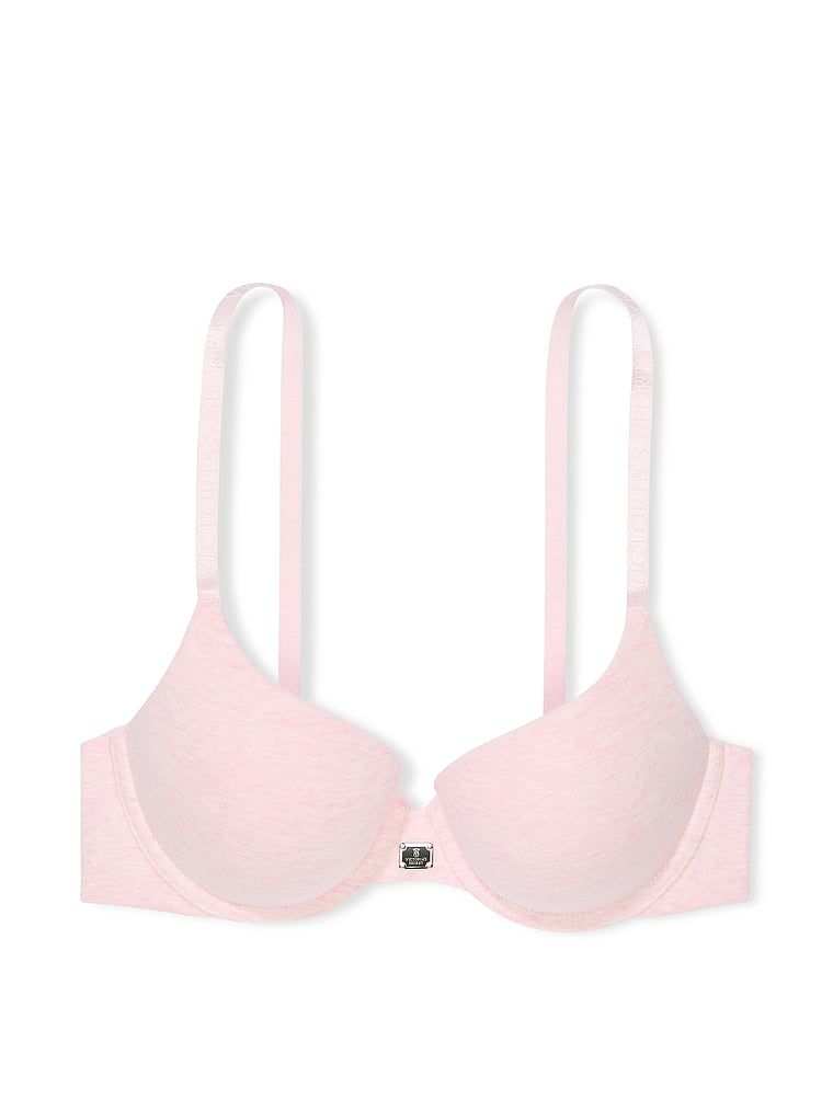 T-shirt Biustonosz push-up bawełniany Logo Hardware Perfect Shape