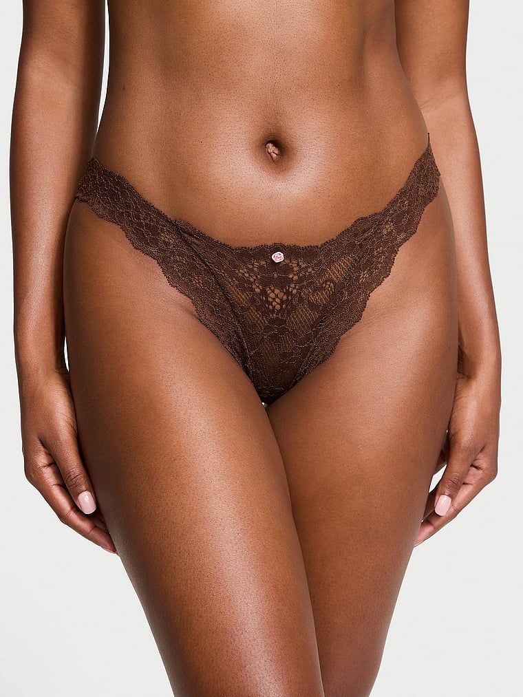 Dream Angels Majtki brazyliany koronkowe Brazilian