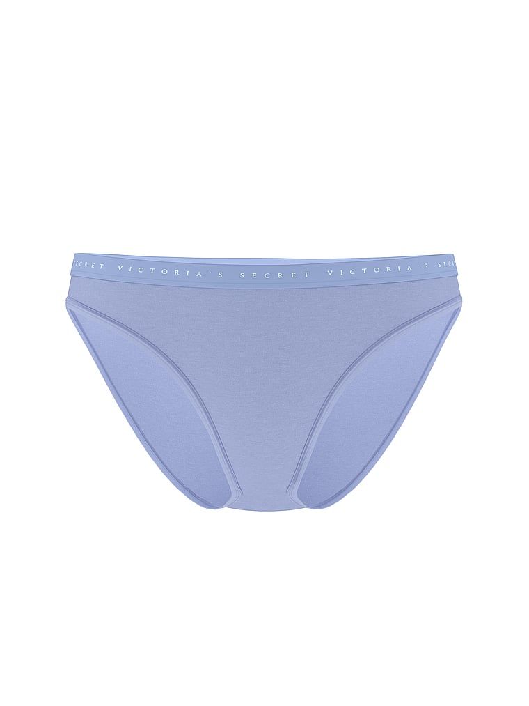 Majtki bawełniane Bikini. Produkt ma kolor purpurowy i pochodzi z kolekcji Victoria's Secret. 