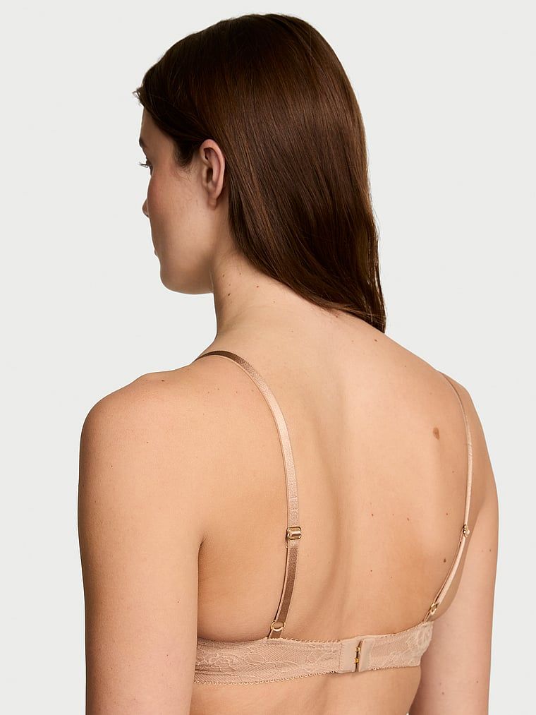 Very Sexy Biustonosz nieusztywniany koronkowy Rose Lace Demi