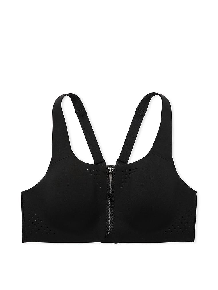 VSX Biustonosz sportowy z maksymalnym podtrzymaniem z suwakiem Featherweight Max Front-Close