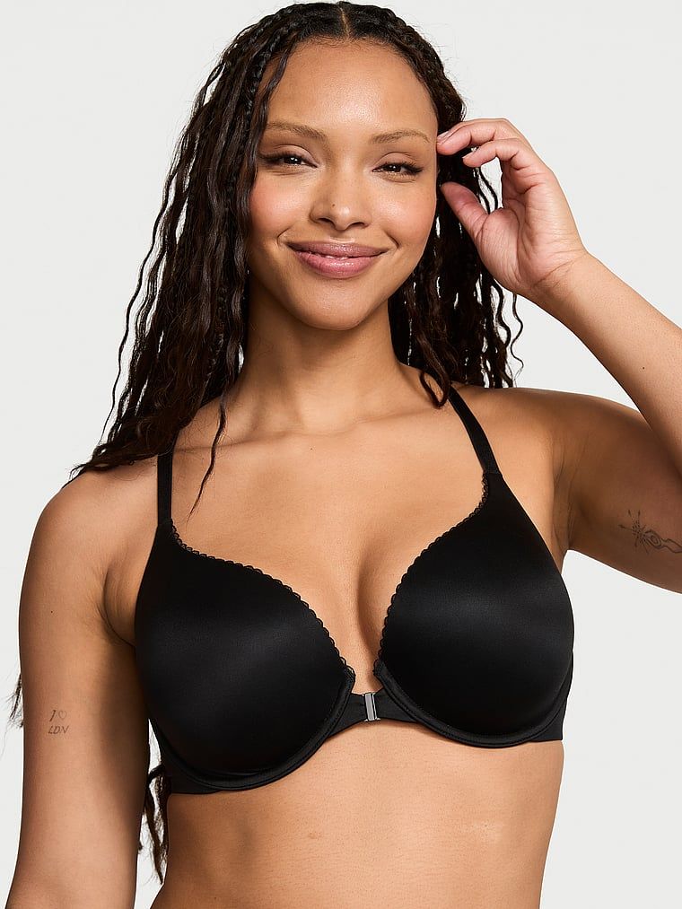 Body by Victoria Biustonosz push-up zapinany z przodu Racerback