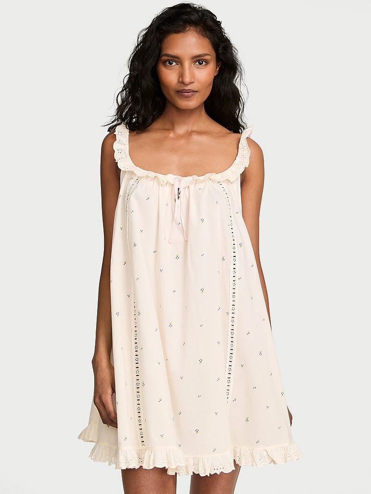 Victoria's Secret Koszula nocna bawełniana w stylu vintage Dream