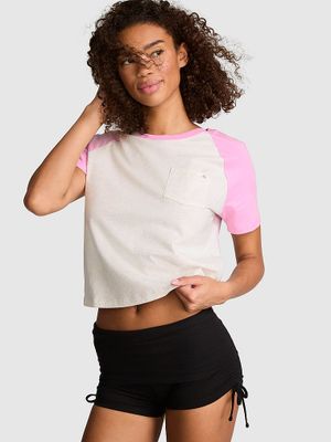 Bawełniany T-shirt do spania
