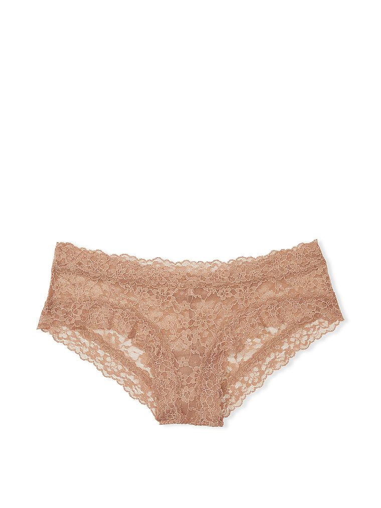 Majtki z koronką Lace Cheeky. Produkt ma kolor beżowy i pochodzi z kolekcji Lacie. 