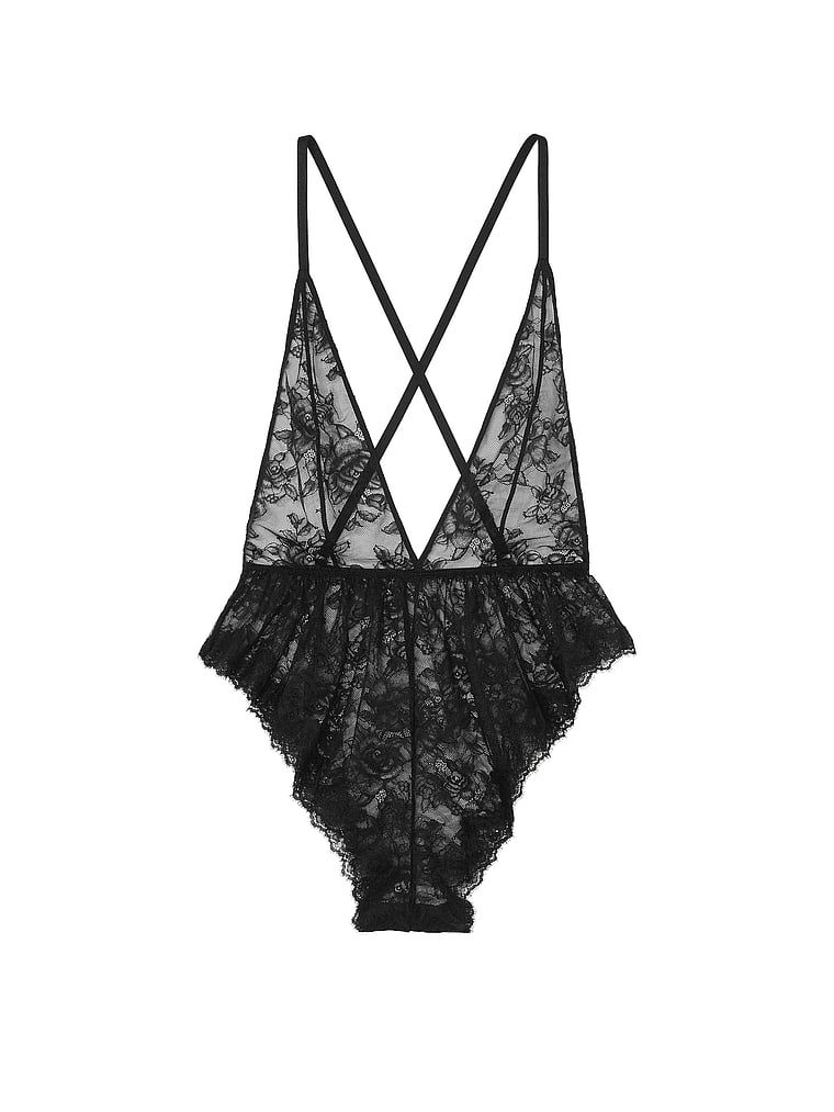 Victoria's Secret Kombinezon koronkowy Rose Lace
