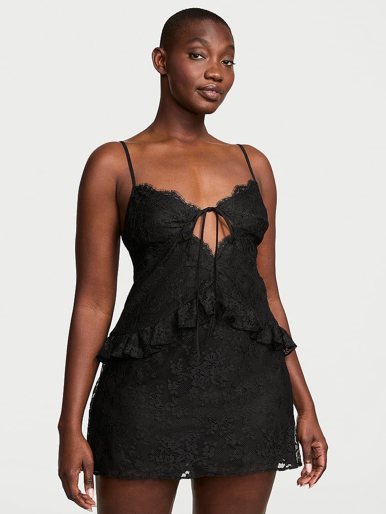 Victoria's Secret Sukienka koronkowa mini Dare to Dream