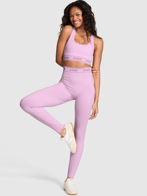 PINK Legginsy Seamless Classic Logo