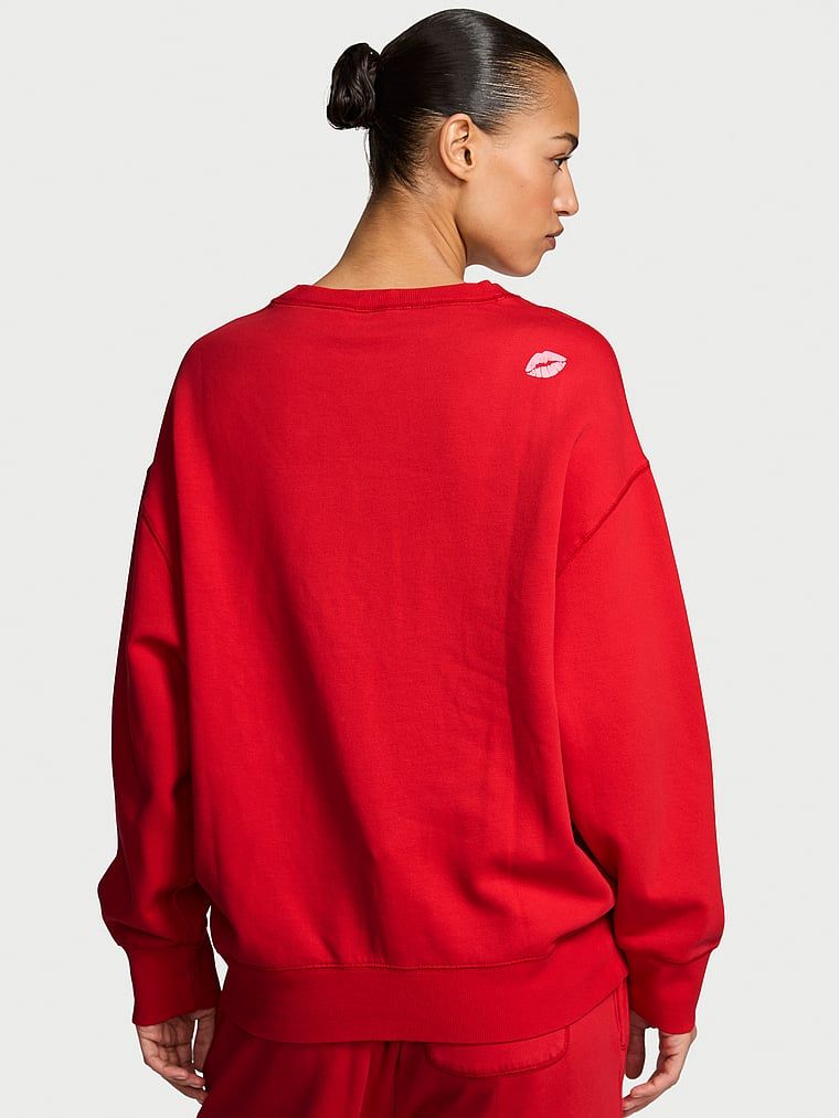 Bluza Effortless Fleece. Produkt ma kolor czerwony i pochodzi z kolekcji Angel Essentials. 