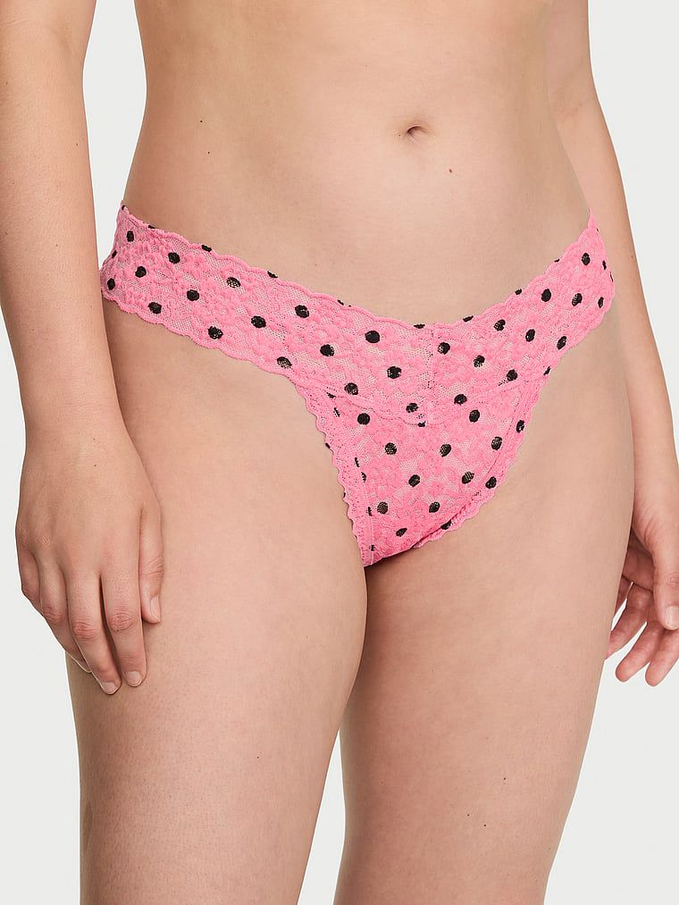 Stringi koronkowe Lace. Produkt ma kolor wzorzysty i pochodzi z kolekcji Lacie. 