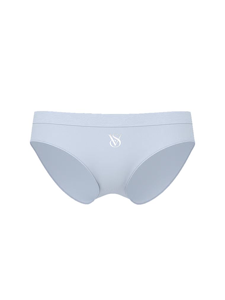 Majtki z błyszczącym logo Seamless Sparkle Bikini. Produkt ma kolor niebieski i pochodzi z kolekcji Seamless. 