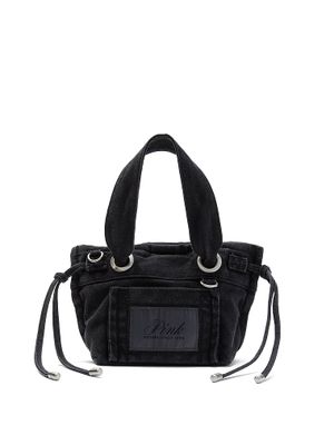 Mini torba tote z płótna z płaskim dnem