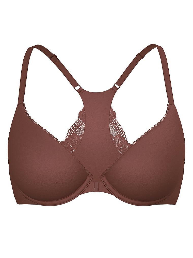 Body by Victoria Biustonosz push-up zapinany z przodu Racerback