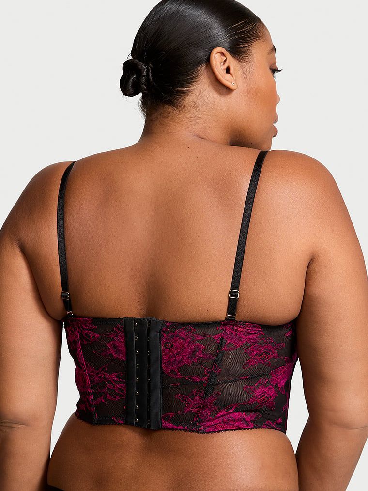 Top gorestowy Rose Lace. Produkt ma wzór kwiatowy i pochodzi z kolekcji Very Sexy. 