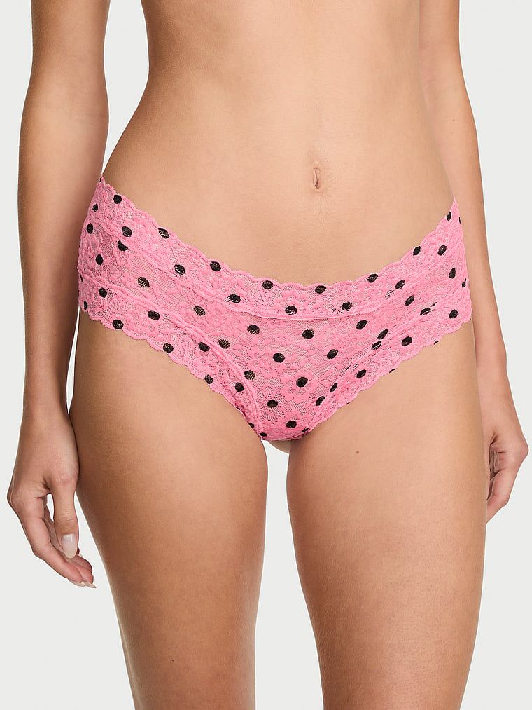 Majtki z koronką Cheeky. Produkt ma kolor wzorzysty i pochodzi z kolekcji Lacie. 