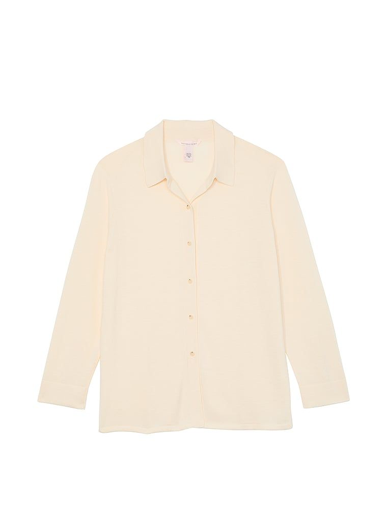Victoria's Secret Koszula Luxe Creme Knit