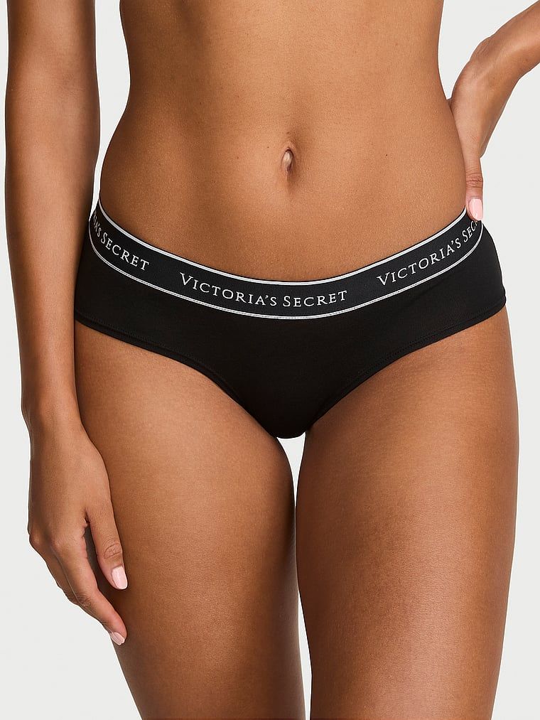 Cotton Majtki bawełniane z logo w talii Cheeky
