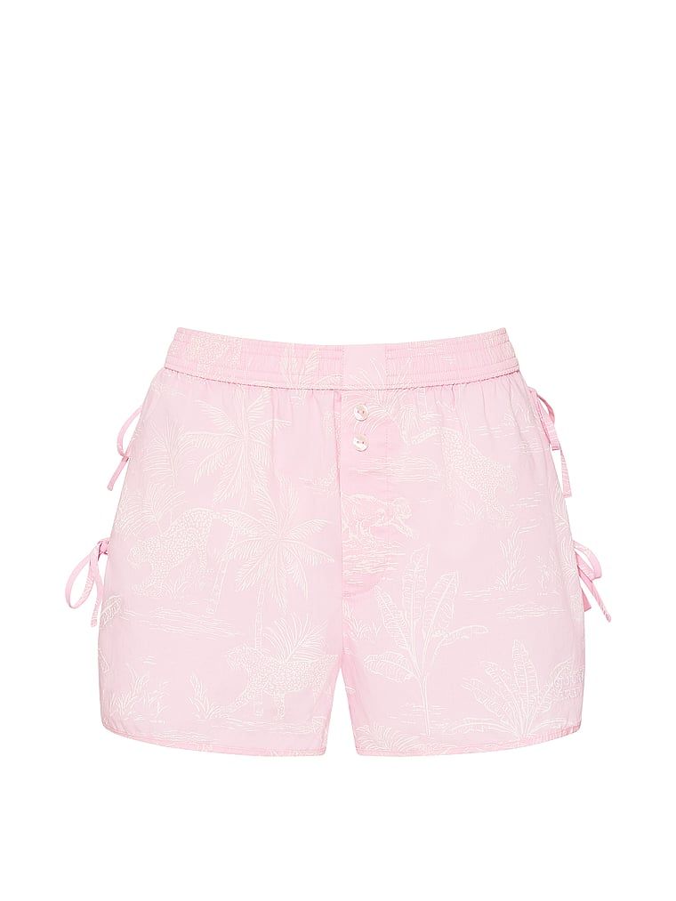 Szorty od piżamy bawełniane Mix & Match Heritage. Produkt jest wzorzysty i pochodzi z kolekcji Victoria's Secret. 