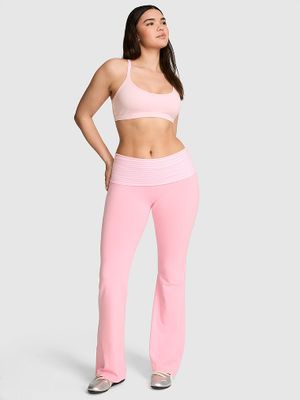 Rozszerzane legginsy z wywijanym pasem All-Day Cotton