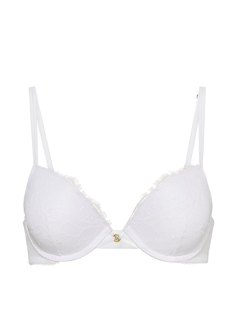 Biustonosz push-up koronkowy Rose Lace. Produkt ma kolor biały i pochodzi z kolekcji Very Sexy. 