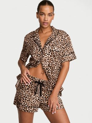 Victoria's Secret Flanelowa piżama z szortami