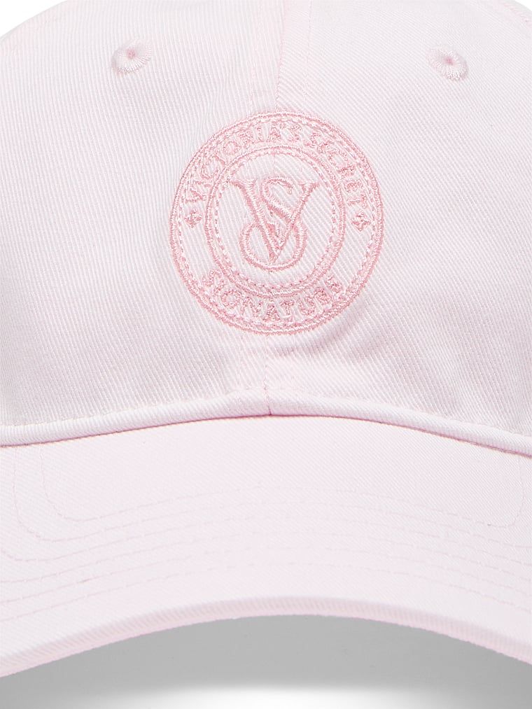 Czapka z daszkiem VSX. Produkt ma kolor różowy i pochodzi z kolekcji Victoria's Secret. 
