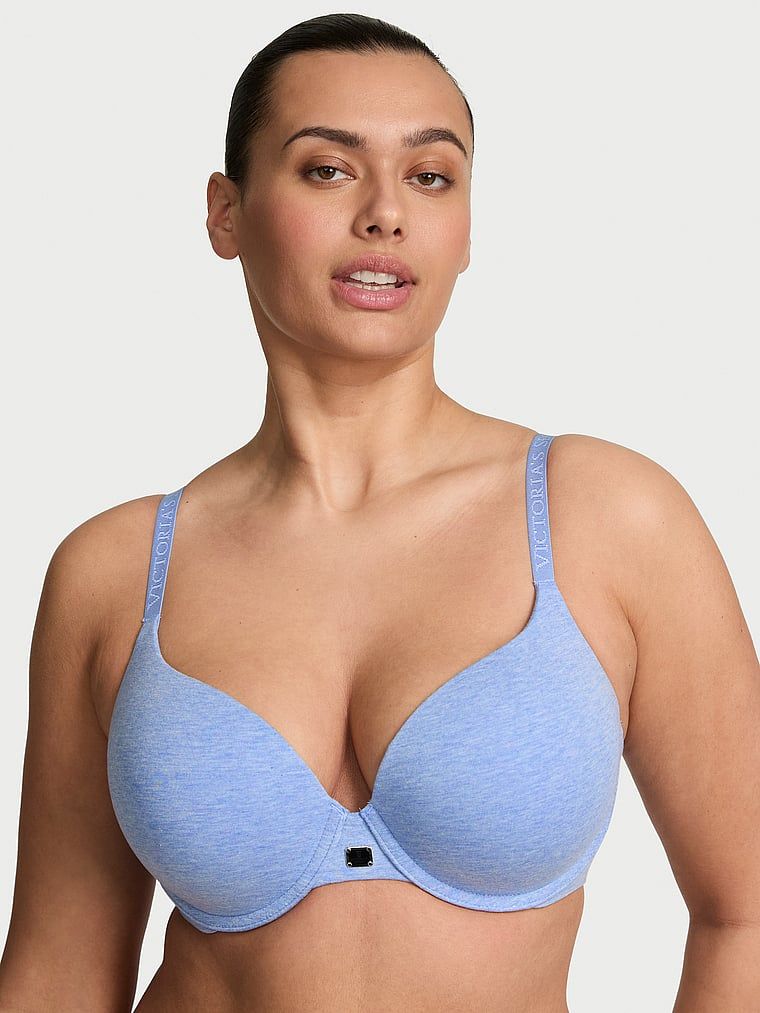 T-shirt Biustonosz push-up bawełniany Logo Hardware Perfect Shape