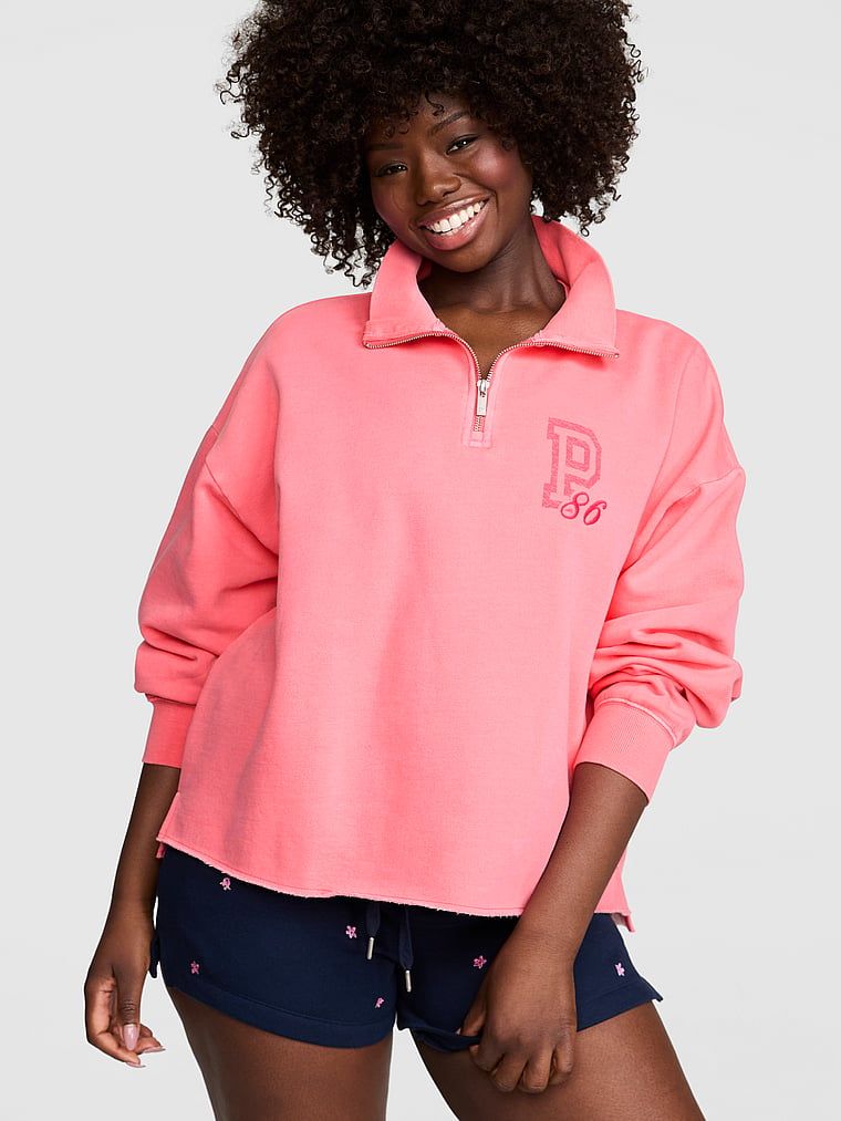 Bluza Campus Fleece z zamkiem 1/4