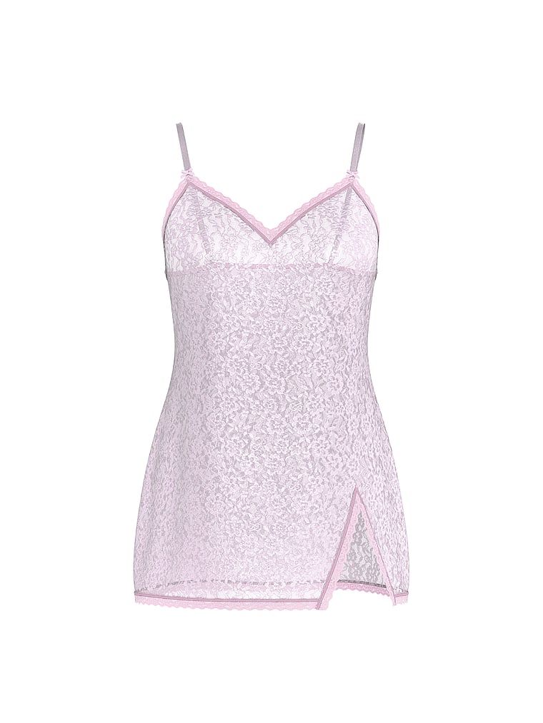 Victoria's Secret Koszulka nocna koronkowa Tease Blossom Slip