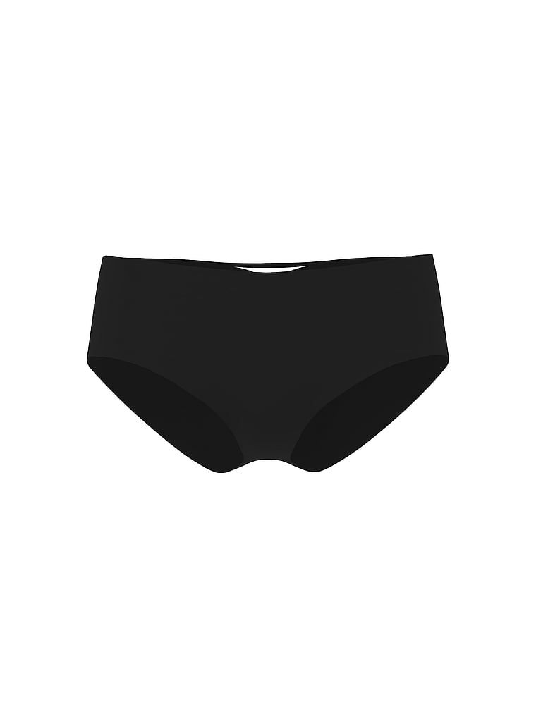 Majtki bezszwowe z paseczkami z tyłu No-Show Strappy Cheeky. Produkt ma kolor czarny i pochodzi z kolekcji No-Show. 