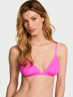 Victoria's Secret Biustonosz nieusztywniany braletka koronkowy