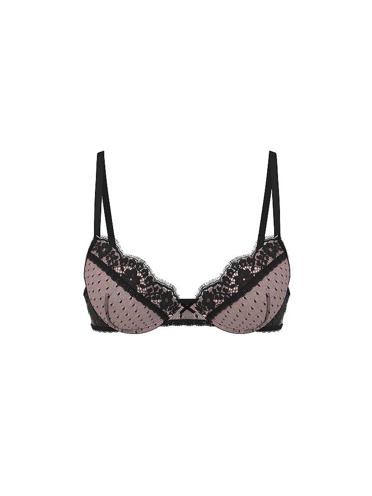 Dream Angels Biustonosz push-up Heritage Dot Mesh