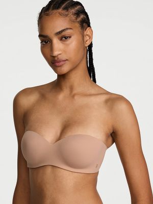 Invisible by Victoria's Secret Biustonosz lekko usztywniany bez ramiączek Sweetheart Strapless
