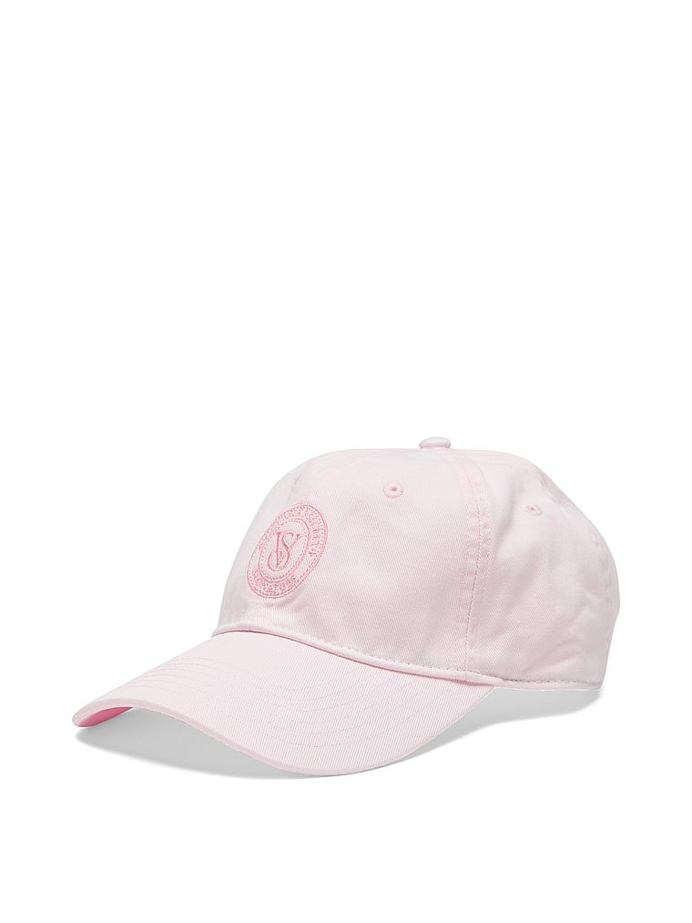 Czapka z daszkiem VSX. Produkt ma kolor różowy i pochodzi z kolekcji Victoria's Secret. 