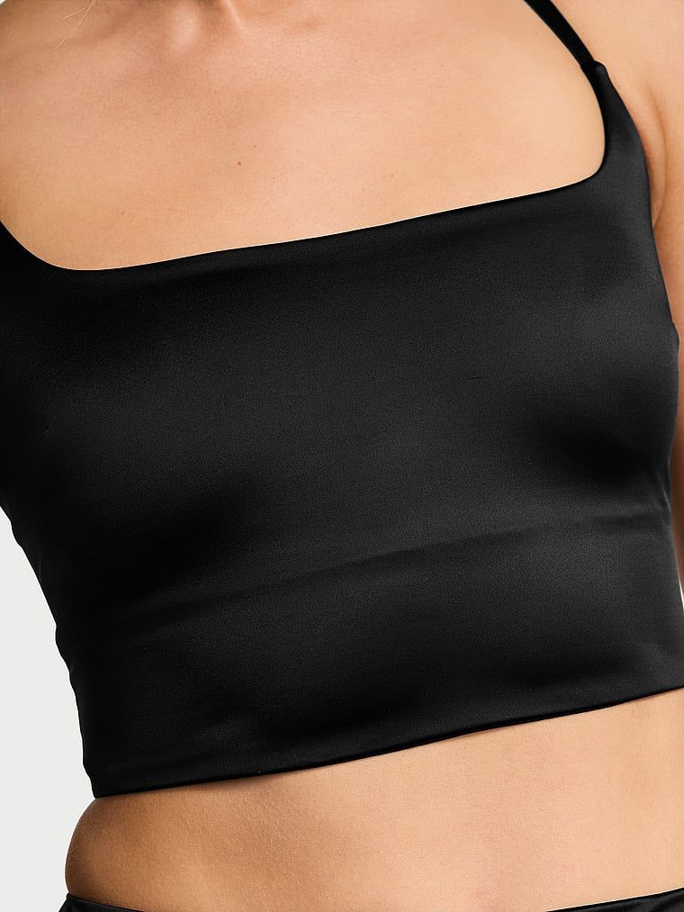 Victoria's Secret Zestaw satynowy - braletka i spódnica SoSleek