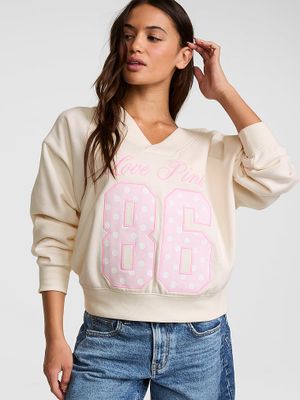 Bluza z dekoltem V Campus Fleece
